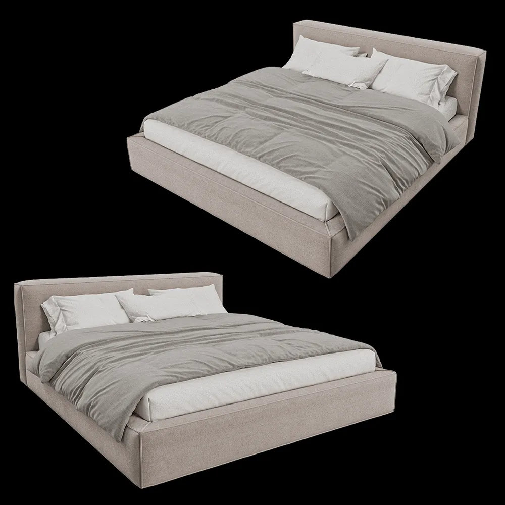 Beds one - Bed Monti 3ds Max