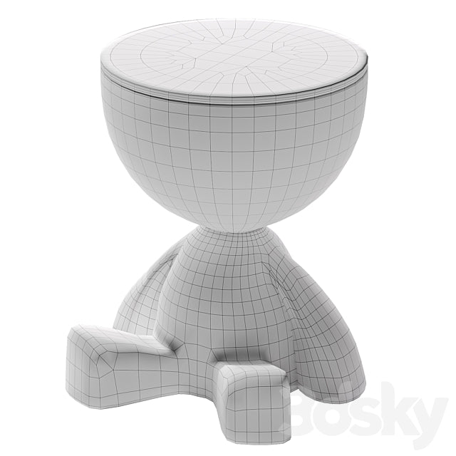 Bedside table 3ds Max