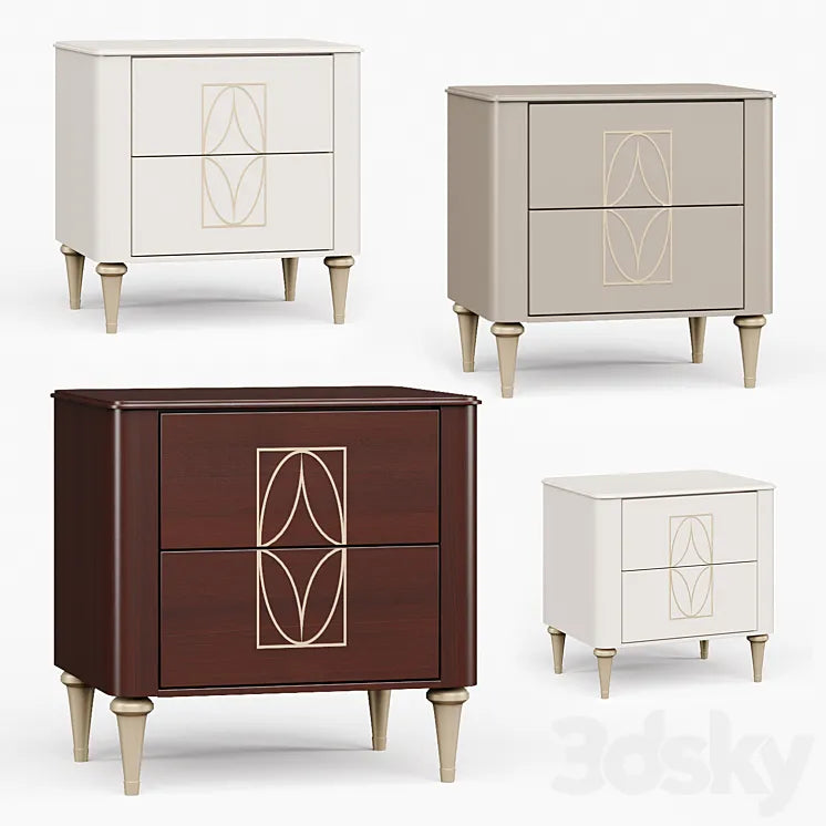 Bedside table Mugali Maria 3DSMAX Model