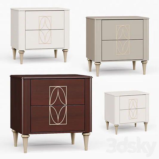 Bedside table Mugali Maria 3DSMAX Model