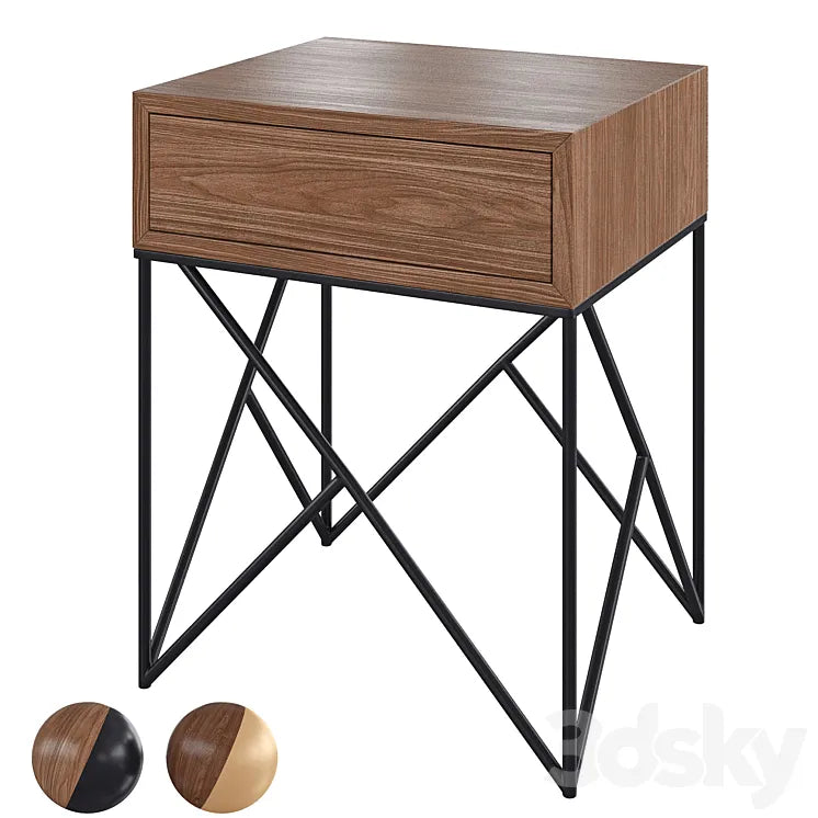 Bedside table Prince 3DSMAX Model