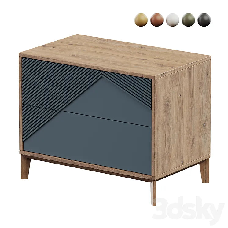 Bedside table The One Valle 3DSMAX Model
