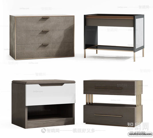 Bedside Tables – 3D Furniture Models – 041