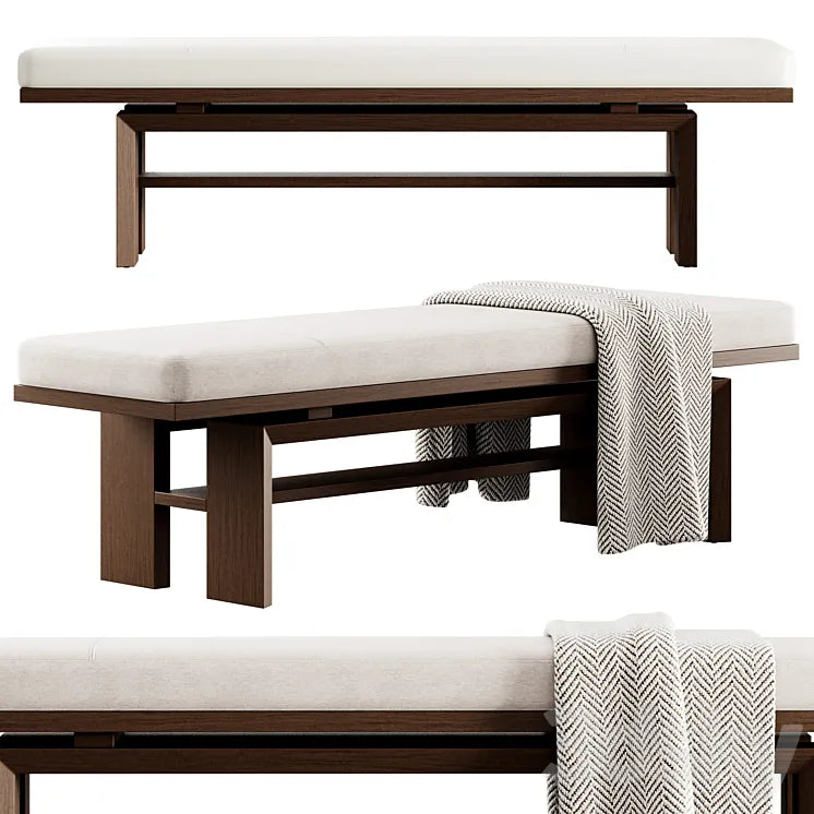 Bench by Barbara Barry 3DSMAX Model