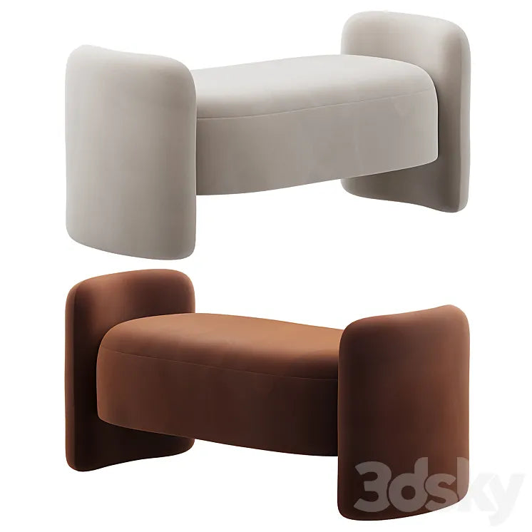 Bench Teano 3DSMAX Model