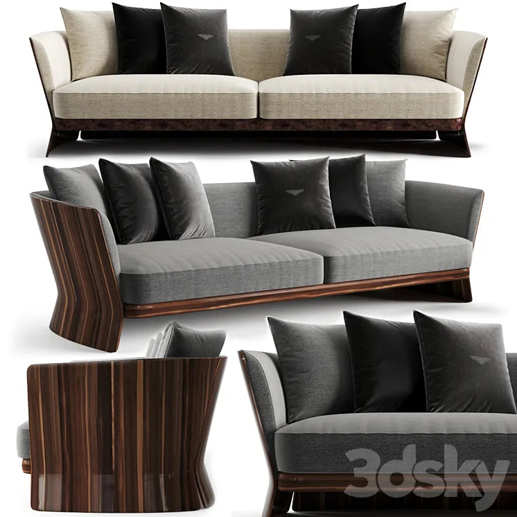 Bentley home newent sofa 3DSMAX Model