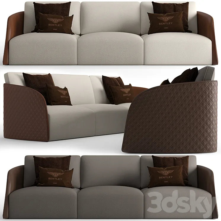 Bentley home swan sofa 3DSMAX Model