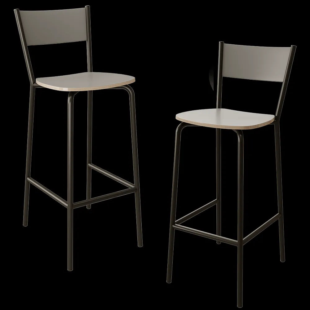BentWood - Bar stool Marsel 3ds Max