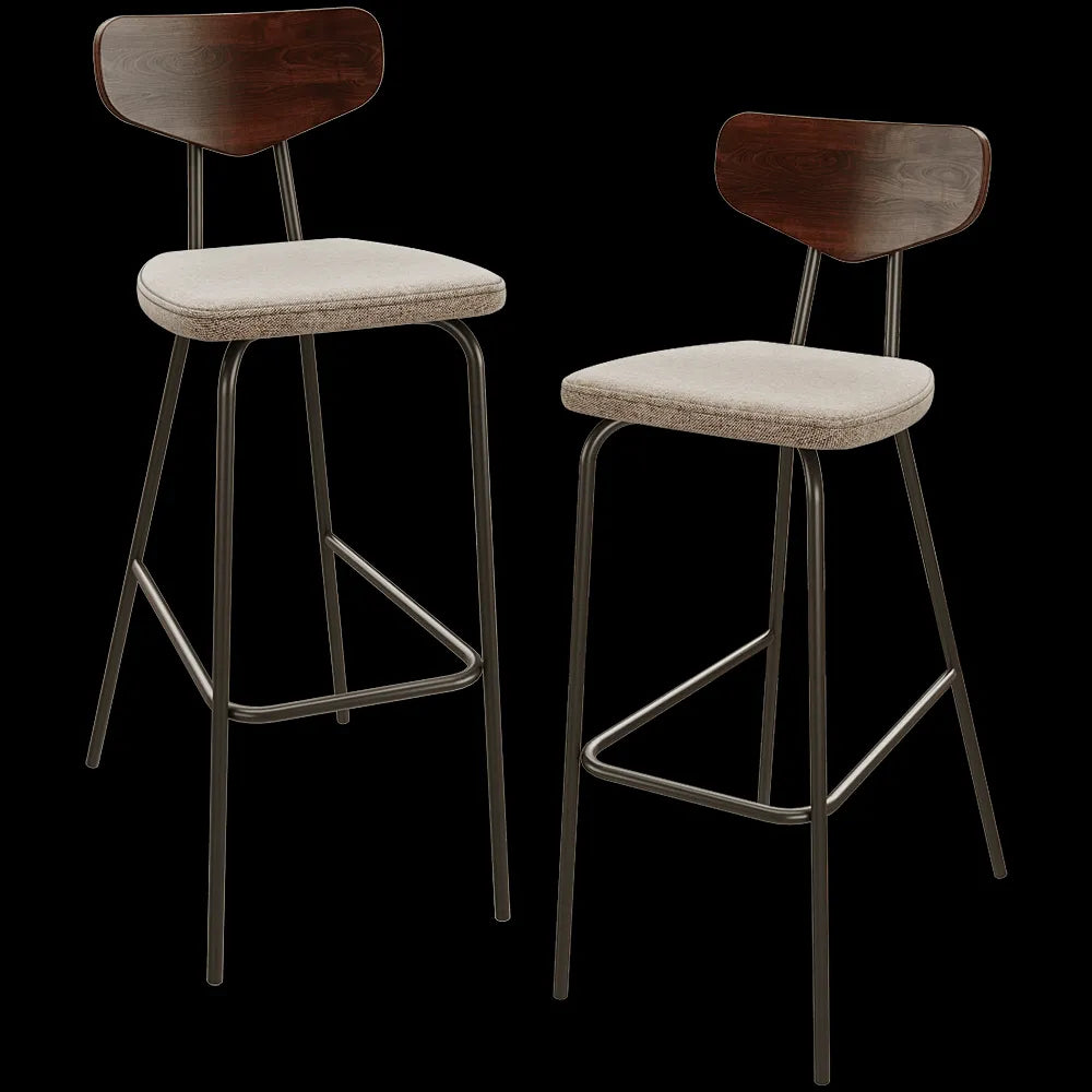 BentWood - Bar stool Melbyrn_BM 3ds Max