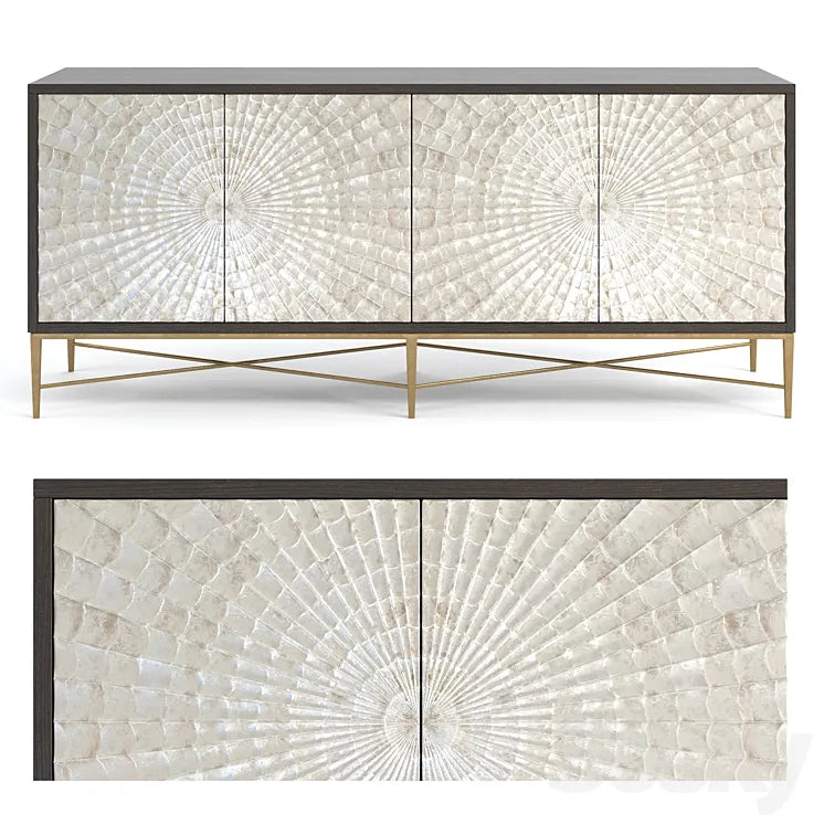 Bernhardt Adagio buffet 3DSMAX Model