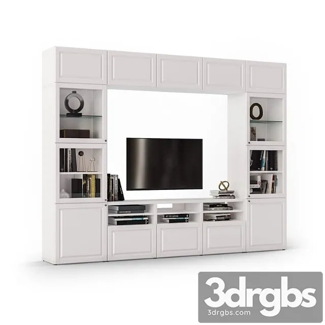 Besto TV Combination With Smeviken Facades 3D Model Free