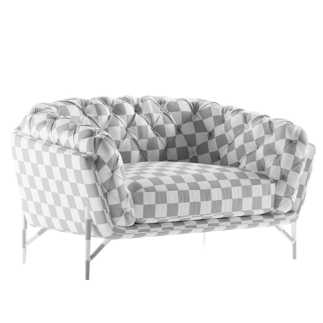 Sillón Calia Italia art nouveau modelo 3d