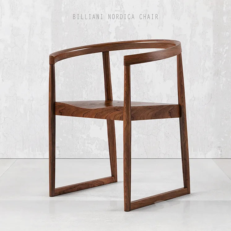 Billiani Nordica Chair by Marco Ferreri 3DSMAX Model