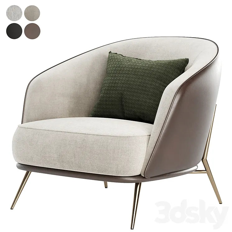Bluemine Armchair 3DSMAX Model