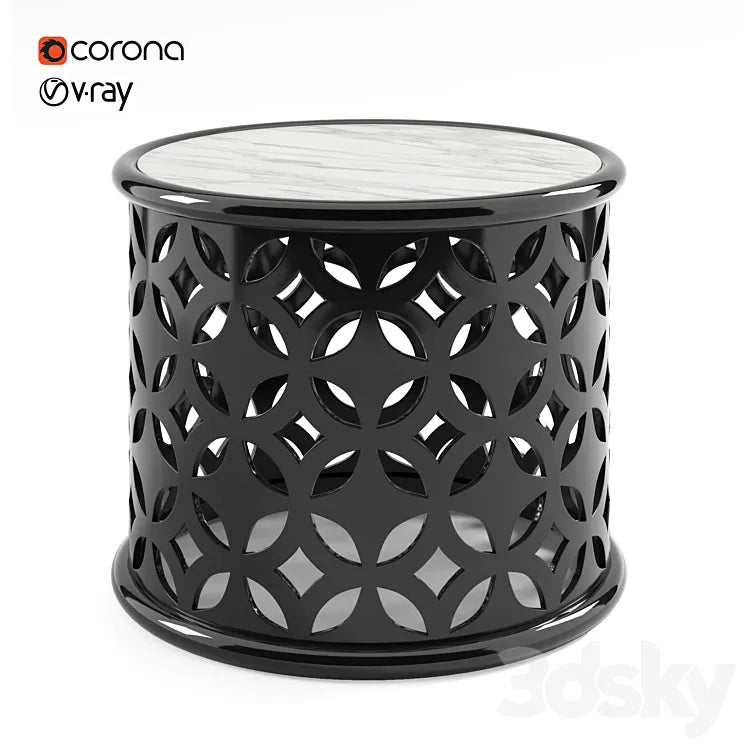 Boca do lobo side table 3DSMAX Model