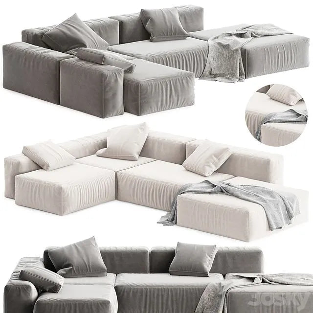 Boca Navi Sofa 3dsMax Model