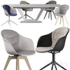 Boconcept - Alicante Table-Adelaide Chair set 01 3DSMAX Model