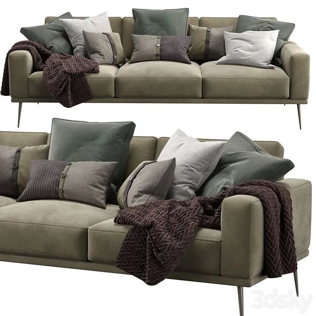 Boconcept Sofa Carlton 3dsky | Free 3D Model Download