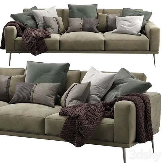 Boconcept Sofa Carlton 3dsky | Free 3D Model Download