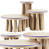 Bogdan Coffee Table by studiointervallo / Wooden table 3DSMAX Model