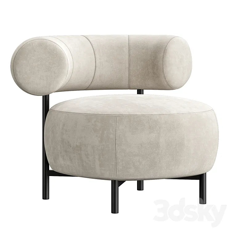 Bon Bon Armchair 3DSMAX Model