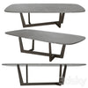 Bonaldo 'art wood' Barrel Tables 3DSMAX Model