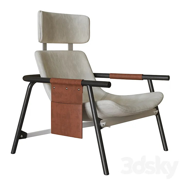 Bonaldo Eddy UP armchair 3DSMAX Model