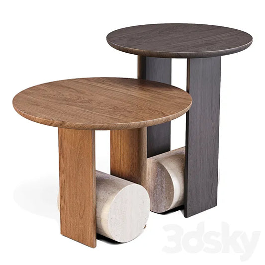 Bonaldo: Element - Side Tables 3ds Max