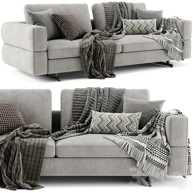 Bonaldo Ever More 2 Seats Sofa 3DSMAX Model