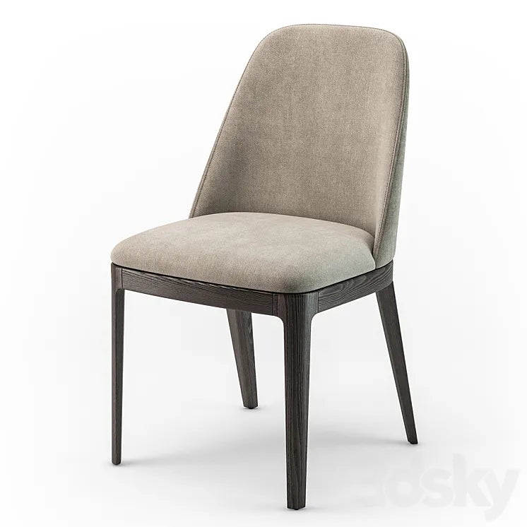 Bontempi Margot wood chair 3DSMAX Model