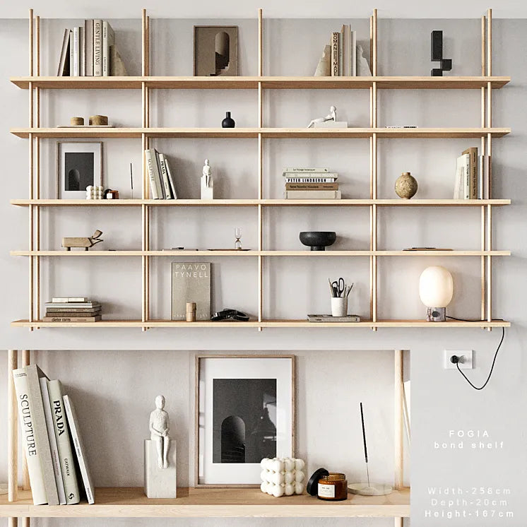 Bookcase FOGIA 3DSMAX Model