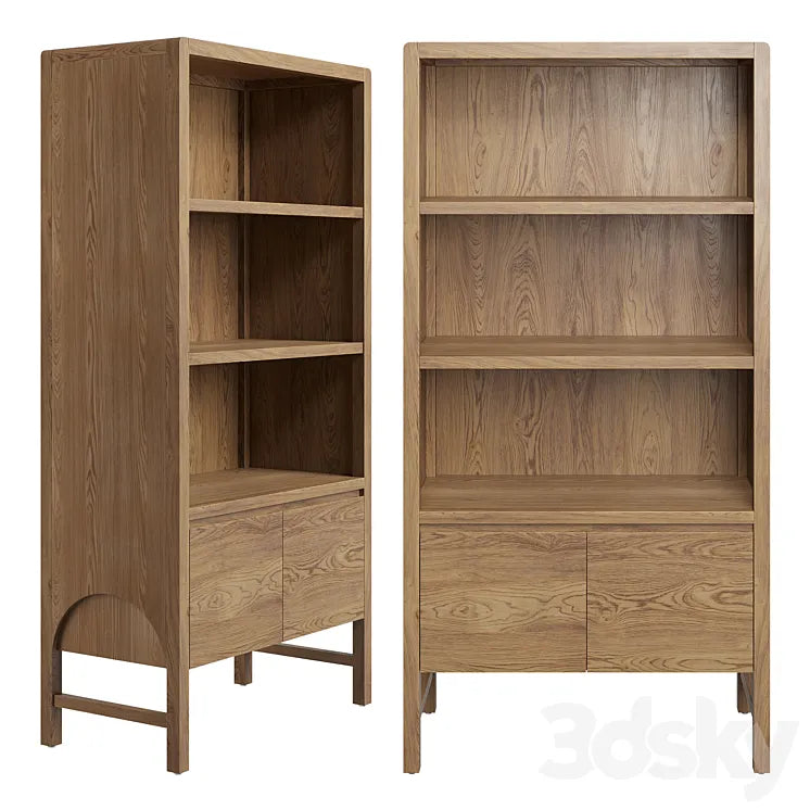 Bookcase Jeanne 3DSMAX Model