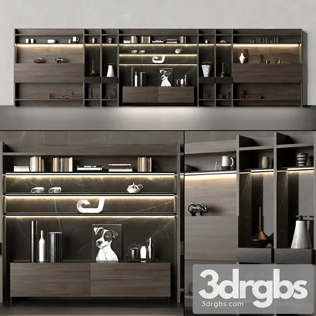 Bookcase misuraemme over 3D Model Free