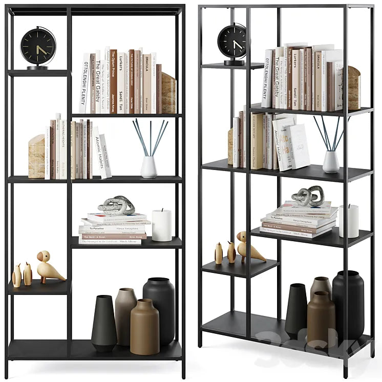 Bookcase Newcastle by Actona 3DSMAX Model