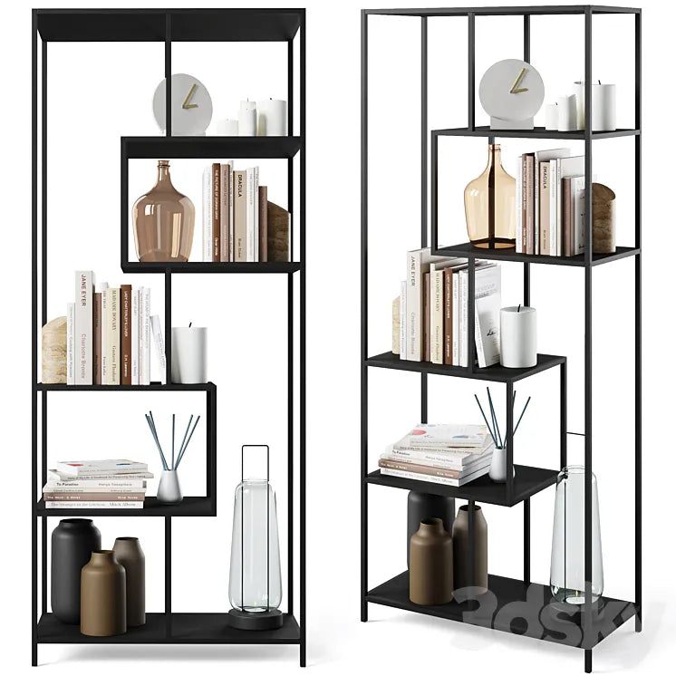 Bookcase Seaford by Actona 3DSMAX Model