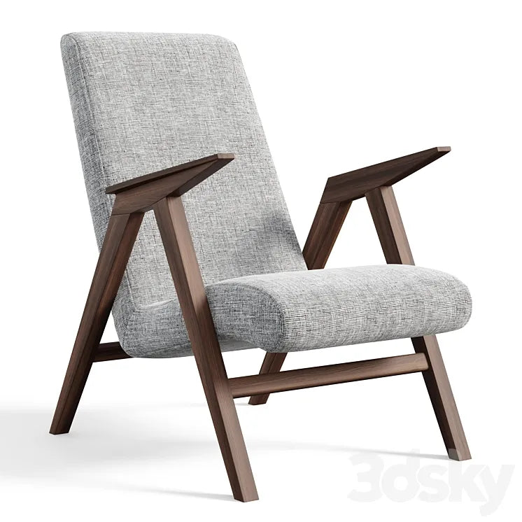Bora wide armchair 3DSMAX Model
