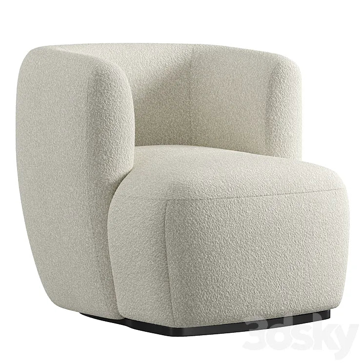 Bouclette nidou armchair 3DSMAX Model