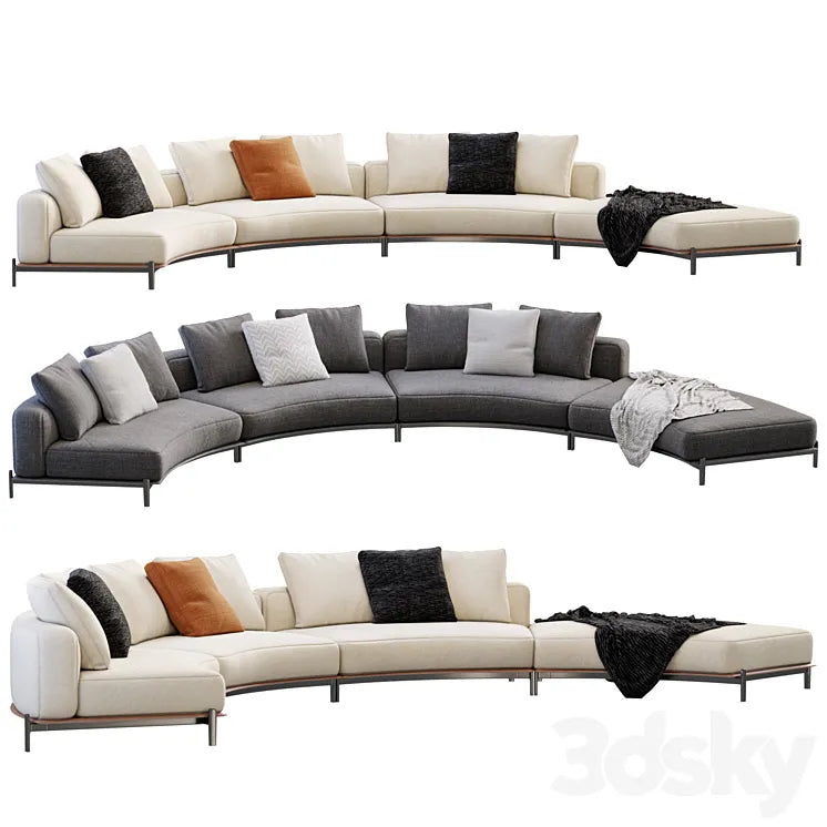 Brera Sofa By Poliform 3DSMAX Model