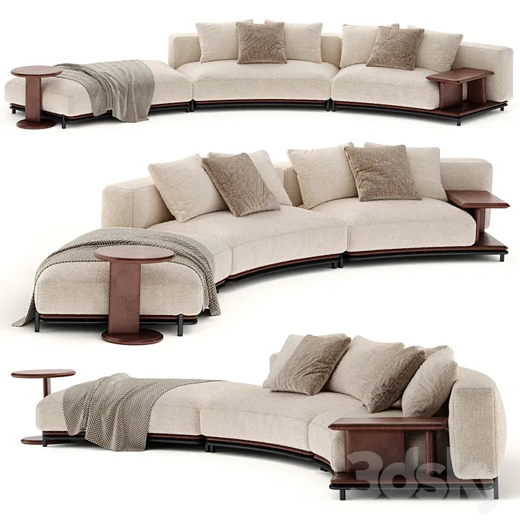 Brera sofa by Poliform 3DSMAX Model