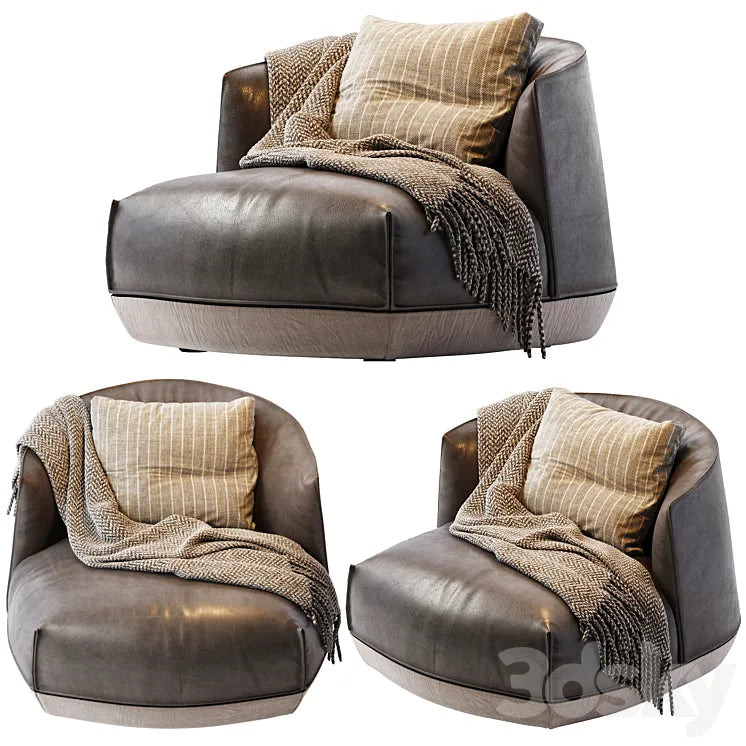 Brioni outdoor armchair 3DSMAX Model