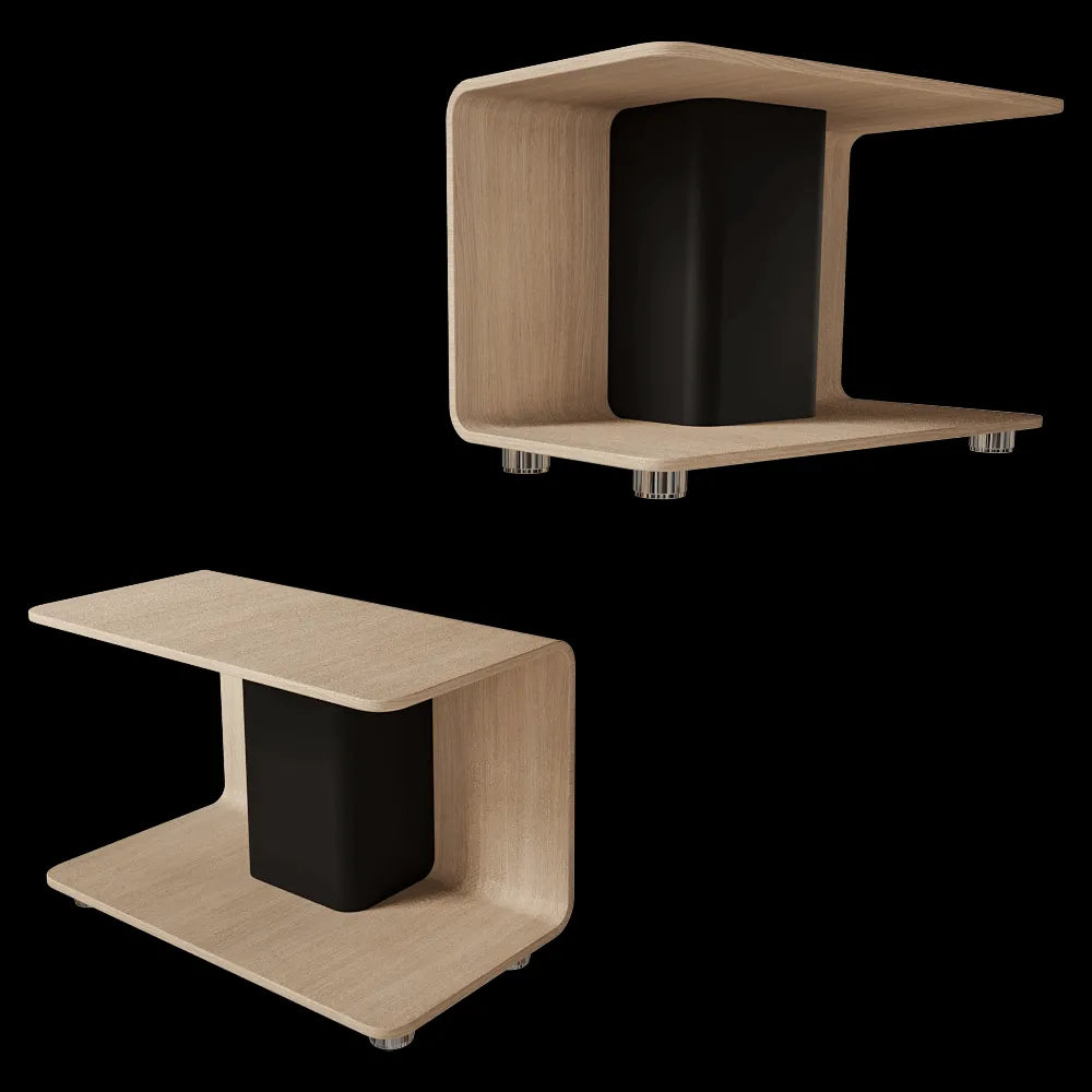Brunner - Side table pads 3ds Max