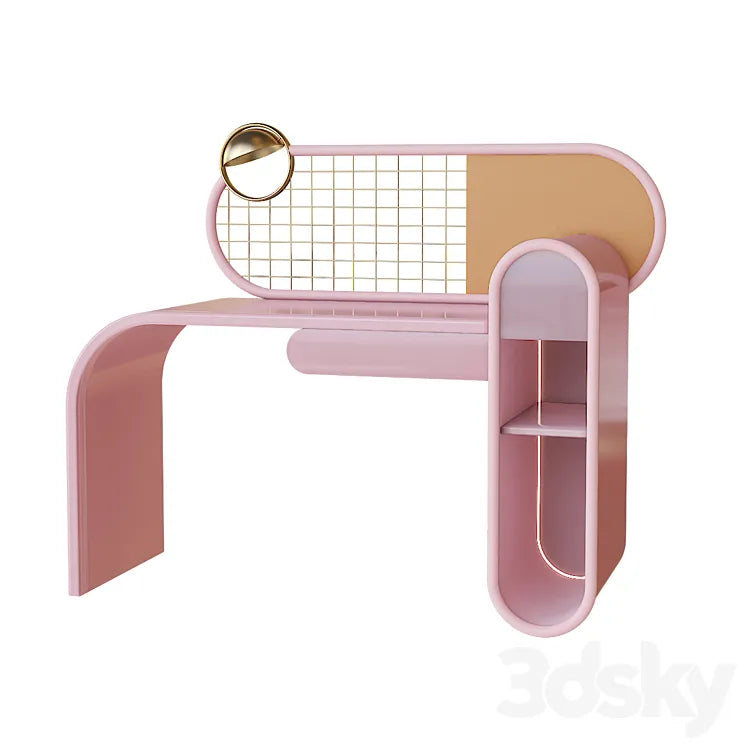 Bubble Gum Desk 3DSMAX Model