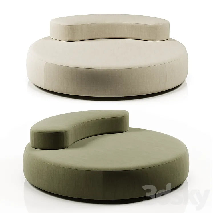 Bubble Rock sofa by Living Divani 3DSMAX Model