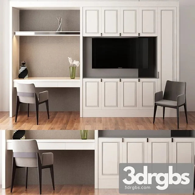 Built-in cabinetry 3D Model Free