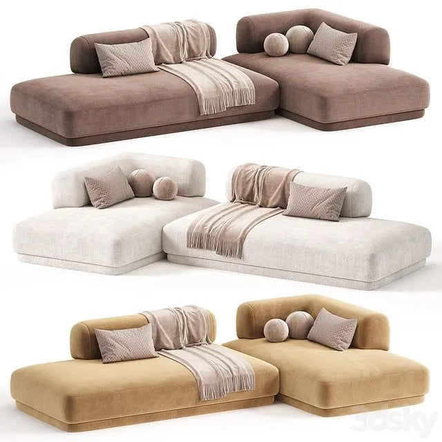 BUMPER Sofa by Zanotta 5 3dsMax Model