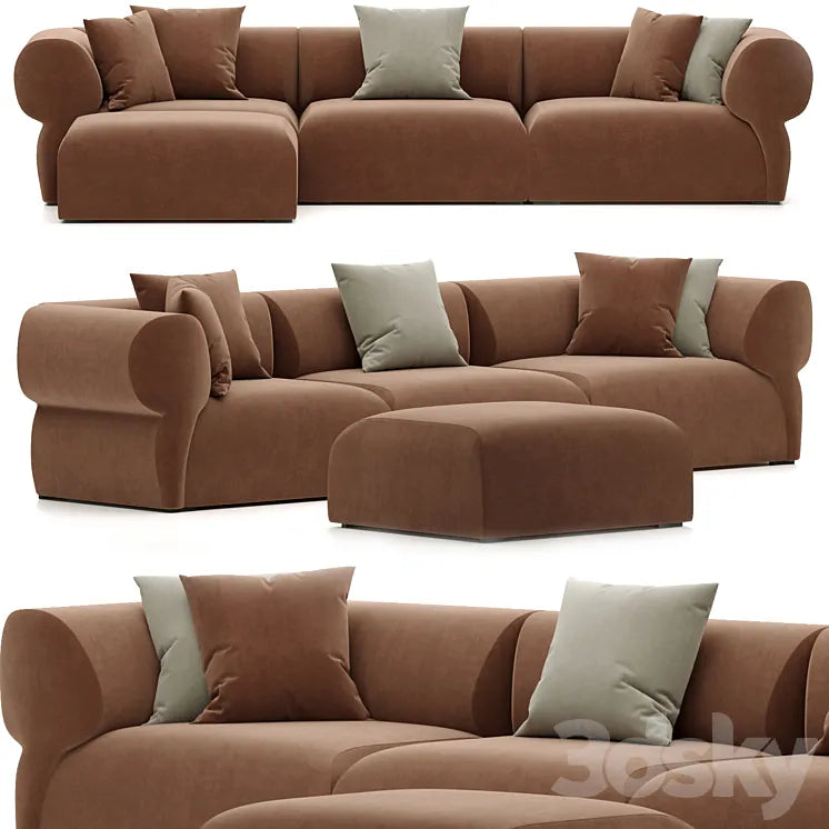 BUTTERFLY OUTDOOR SOFA B&B ITALIA 3DSMAX Model
