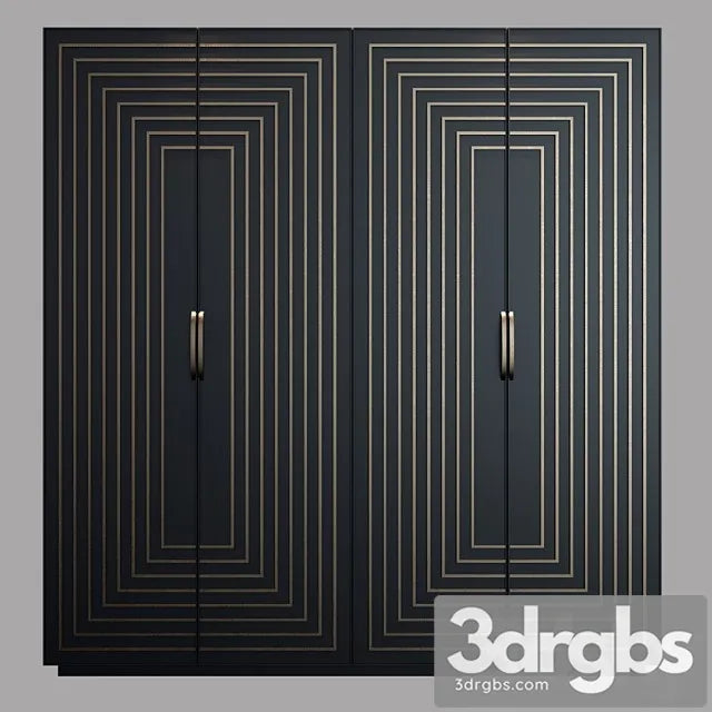 Cabinet furniture 015 3D Model Free