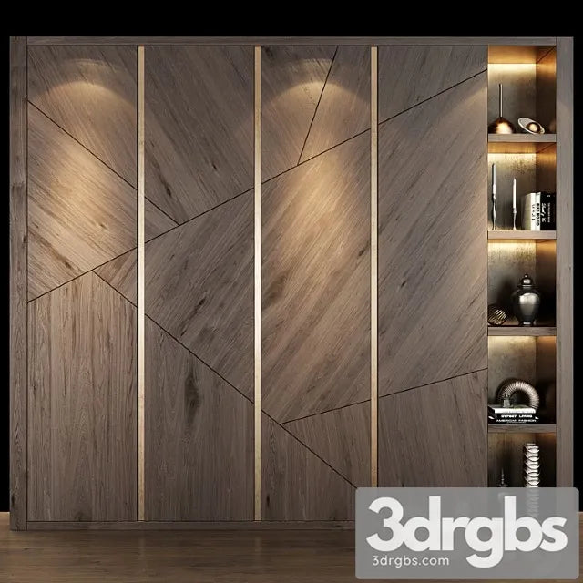Cabinet furniture 0219 3D Model Free