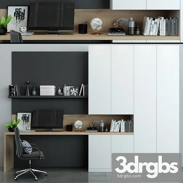 Cabinet Furniture 037 3D Model Free