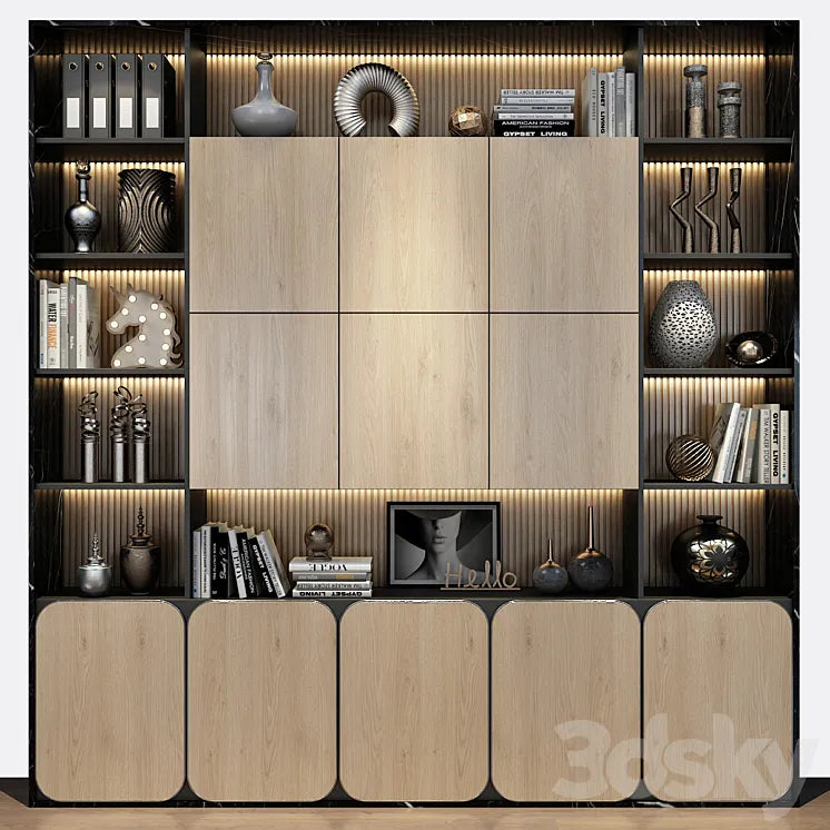 Cabinet Furniture | 0435 3DSMAX Model